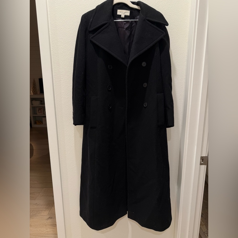 Vintage Wool 100% Old Money Preppy Sincere Albert Nipon Women 6 Coat
